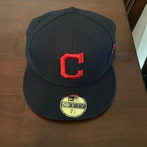 Cleveland Indians Baseball Hat - Size 7 3/4